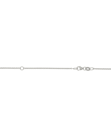 9CT W/G ADJ.OLT 1.65mm/40-45cm